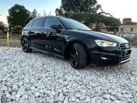 Usata Audi A3 Ambition 194 CV (142 kW) 2013 Nero Berlina