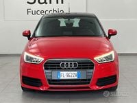 Usata Audi A1 Sportback Ambiente 90 CV (66 kW) 2017 Rosso Utilitaria