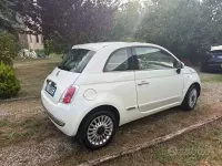 Usata Fiat 500 Lounge 69 CV (50 kW) 2011 Bianco Utilitaria