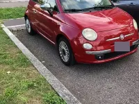Usado Fiat 500 69 CV (50 kW) 2010 Rojo Berlina