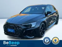 Usata Audi RS3 Sportback Ambiente 400 CV (294 kW) 2022 Nero pastello Utilitaria
