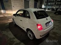 Usata Fiat 500 95 CV (69 kW) 2011 Bianco Utilitaria