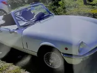 Usata Triumph Spitfire 68 CV (50 kW) 1973 Bianco Cabrio