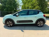 Usata Citroën C3 Shine 82 CV (60 kW) 2018 Verde Utilitaria