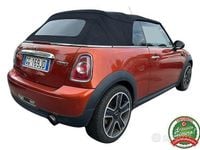 Usata Mini Cooper Cabriolet 122 CV (89 kW) 2010 Arancione Cabrio