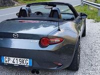 Usata Mazda MX5 Exceed 160 CV (117 kW) 2016 Grigio Cabrio