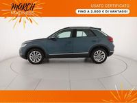 Usata VW T-Roc Style 150 CV (110 kW) 2022 Petroleum blue metallizzato SUV