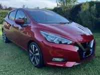 Usata Nissan Micra Acenta 90 CV (66 kW) 2018 Rosso Utilitaria