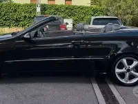 Usata Mercedes CLK200 163 CV (119 kW) 2005 Nero Cabrio