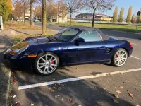 Usata Porsche 986 Boxster 252 CV (185 kW) 2001 Blu/azzurro Cabrio