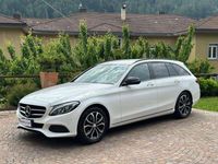 Usata Mercedes C220 Premium 170 CV (125 kW) 2016 Bianco Station wagon
