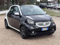 Usata Smart ForFour Passion 71 CV (52 kW) 2017 Nero Utilitaria