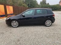 Usata VW Golf VI 110 CV (80 kW) 2009 Nero Utilitaria