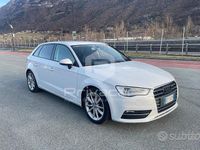 Usata Audi A3 Sportback Ambition 150 CV (110 kW) 2013 Bianco Utilitaria