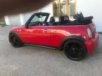 Usata Mini John Cooper Works Cabriolet 211 CV (155 kW) 2005 Rosso Cabrio