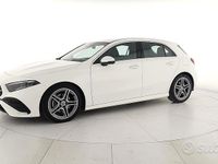 Usata Mercedes A180 AMG Line Premium 116 CV (85 kW) 2024 Bianco Berlina