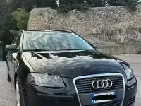 Usata Audi A3 140 CV (102 kW) 2004 Nero Utilitaria