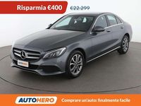 Usata Mercedes C220 170 CV (125 kW) 2018 Grigio Berlina
