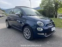 Usata Fiat 500C Star 69 CV (50 kW) 2020 Blu Cabrio