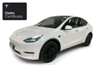 Usata Tesla Model Y Long Range AWD 258 kW (351 CV) 2022 Pearl white multicoat SUV