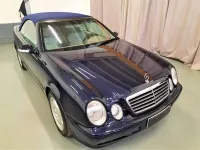 Usata Mercedes CLK230 Elegance 193 CV (141 kW) 2000 Blu/azzurro Cabrio