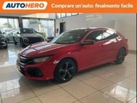 Usata Honda Civic Executive 120 CV (88 kW) 2018 Rosso Berlina