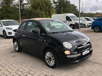Usata Fiat 500C Lounge 95 CV (69 kW) 2015 Nero Cabrio