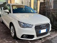 Usata Audi A1 Attraction 90 CV (66 kW) 2014 Bianco Utilitaria