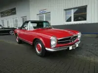Käytetty Mercedes SL280 170 HP (125 kW) 1969 Punainen Avoauto