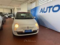 Usata Fiat 500C Lounge 86 CV (63 kW) 2011 Bianco Cabrio