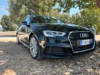 Usata Audi A3 S-Line 150 CV (110 kW) 2017 Nero Berlina