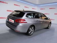 Usata Peugeot 308 SW 120 CV (88 kW) 2015 Argento Station wagon