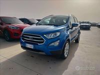 Usata Ford Ecosport Titanium 125 CV (91 kW) 2021 Blu SUV