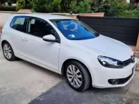 Usata VW Golf VI Highline 122 CV (89 kW) 2011 Bianco Utilitaria