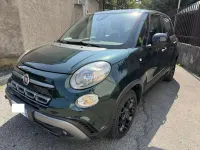 Usata Fiat 500L Cross 95 CV (69 kW) 2020 Verde Monovolume