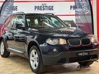 Usata BMW X3 177 CV (130 kW) 2009 Blu/azzurro SUV