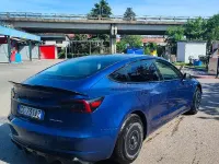 Usata Tesla Model 3 Long Range AWD 152 kW (208 CV) 2020 Blu Berlina