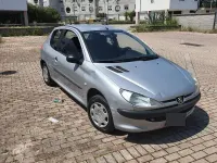 Usata Peugeot 206 60 CV (44 kW) 1999 Grigio Utilitaria