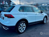Usata VW Tiguan Elegance 150 CV (110 kW) 2021 Bianco SUV