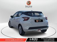 Usata Nissan Micra Acenta 92 CV (67 kW) 2021 Bianco Utilitaria