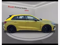 Usata Audi RS3 Sportback Comfort 400 CV (294 kW) 2024 Giallo pitone metallizzato Utilitaria