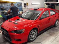 Usata Mitsubishi Lancer 349 CV (256 kW) 2014 Rosso Berlina