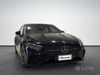 Usata Mercedes A180 AMG line 116 CV (85 kW) 2023 Nero Berlina