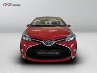 Usata Toyota Yaris Hybrid Active 100 CV (73 kW) 2016 Rosso Berlina