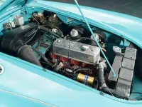 Usata MG MGA 72 CV (52 kW) 1958 Blu Cabrio
