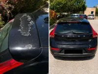 Usata Volvo V40 Inscription 120 CV (88 kW) 2016 Nero Berlina