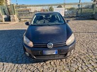 Usata VW Golf VI 110 CV (80 kW) 2009 Nero Utilitaria