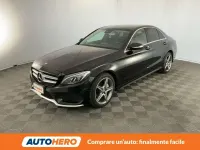 Usata Mercedes C220 Premium 170 CV (125 kW) 2015 Nero Berlina