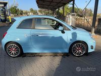 Usata Abarth 595 Turismo 160 CV (117 kW) 2015 Blu Utilitaria