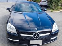 Usata Mercedes SLK200 184 CV (135 kW) 2012 Nero Cabrio